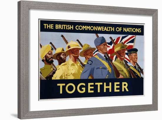 The British Commonwealth of Nations - Together Poster-null-Framed Photographic Print