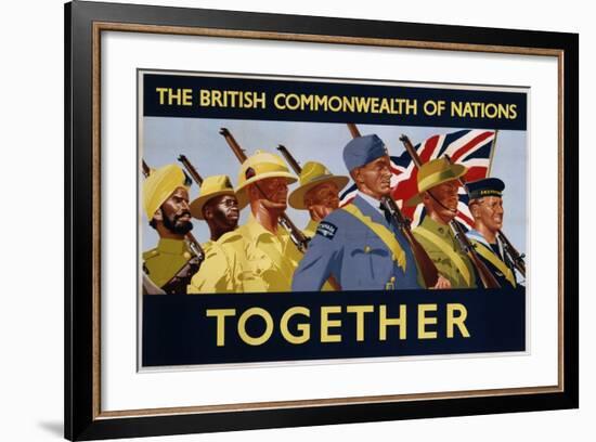 The British Commonwealth of Nations - Together Poster-null-Framed Photographic Print