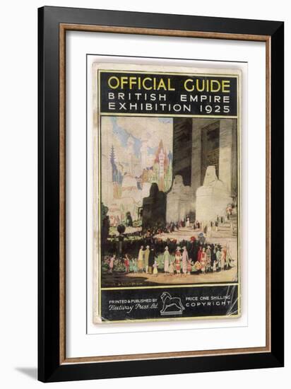 The British Empire is Intact, But Starting to Crumble-George Sheringham-Framed Art Print