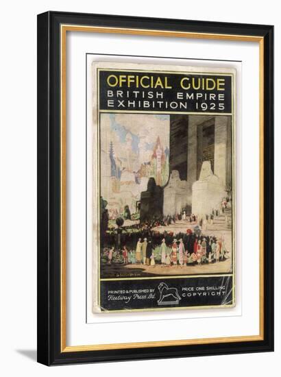 The British Empire is Intact, But Starting to Crumble-George Sheringham-Framed Art Print