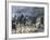 The British Entering Bloemfontein, 1900-Frank Topham-Framed Giclee Print