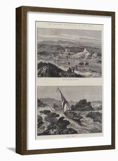 The British Expedition Up the Nile-null-Framed Premium Giclee Print