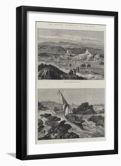 The British Expedition Up the Nile-null-Framed Premium Giclee Print