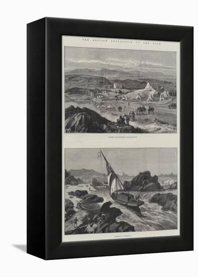 The British Expedition Up the Nile-null-Framed Premier Image Canvas