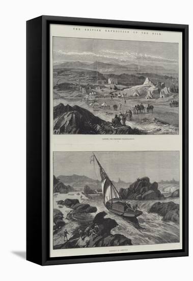 The British Expedition Up the Nile-null-Framed Premier Image Canvas