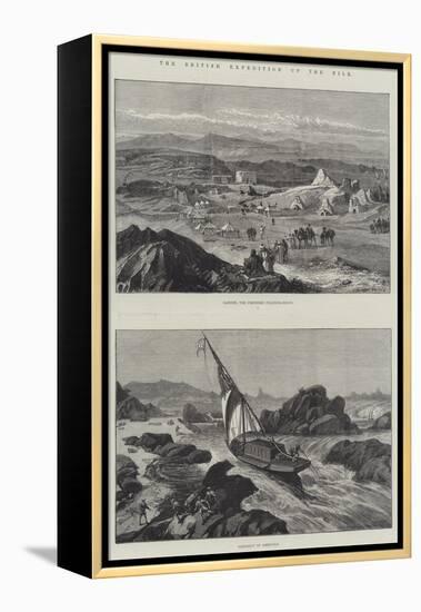 The British Expedition Up the Nile-null-Framed Premier Image Canvas