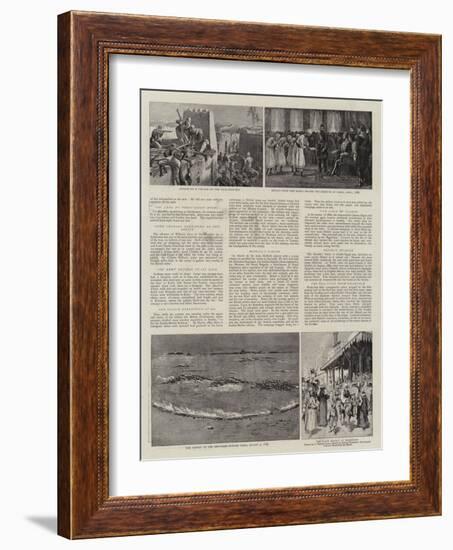 The British in Egypt-Godefroy Durand-Framed Giclee Print