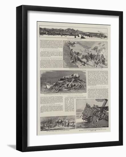 The British in Egypt-Charles Edwin Fripp-Framed Giclee Print