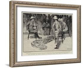 The British in West Africa, a Palaver with the King of Abeokuta-Frank Craig-Framed Giclee Print
