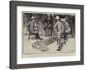 The British in West Africa, a Palaver with the King of Abeokuta-Frank Craig-Framed Giclee Print