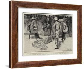 The British in West Africa, a Palaver with the King of Abeokuta-Frank Craig-Framed Giclee Print