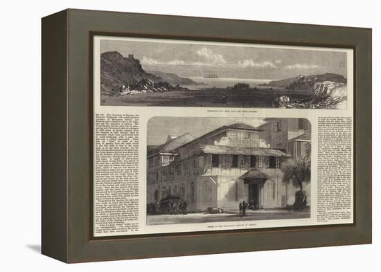 The British Indian Submarine Telegraph-null-Framed Premier Image Canvas