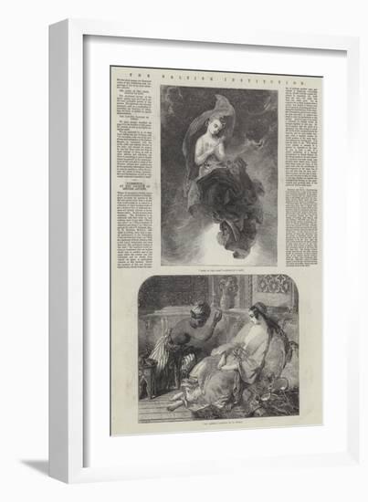 The British Institution-James Sant-Framed Giclee Print