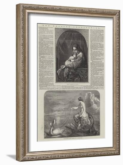 The British Institution-Henry Le Jeune-Framed Giclee Print