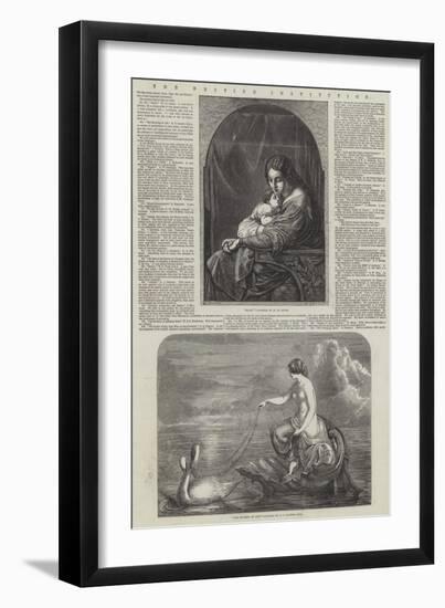 The British Institution-Henry Le Jeune-Framed Giclee Print