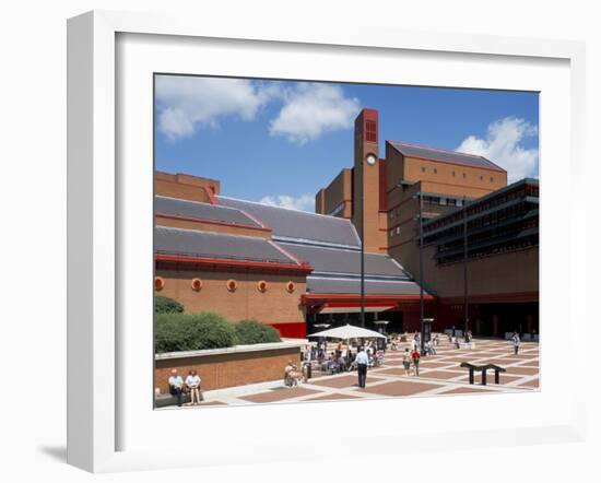 The British Library, London, England, United Kingdom-G Richardson-Framed Photographic Print