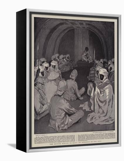 The British Mission to Kano, an Audience of the King-William Hatherell-Framed Premier Image Canvas