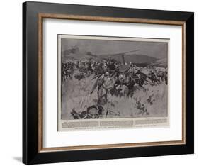 The British Mission to Kano, the British Force Withstanding a Cavalry Charge at Ugu-Frank Craig-Framed Giclee Print