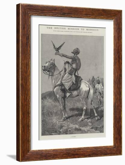 The British Mission to Morocco-Richard Caton Woodville II-Framed Giclee Print