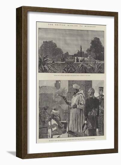 The British Mission to Morocco-Richard Caton Woodville II-Framed Giclee Print