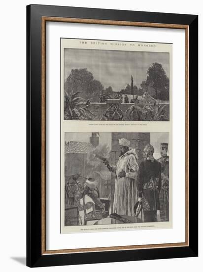 The British Mission to Morocco-Richard Caton Woodville II-Framed Giclee Print