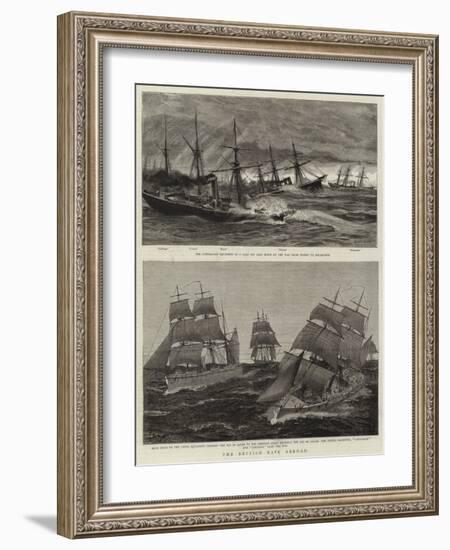 The British Navy Abroad-Charles William Wyllie-Framed Giclee Print