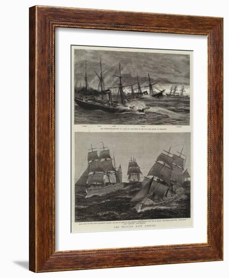 The British Navy Abroad-Charles William Wyllie-Framed Giclee Print