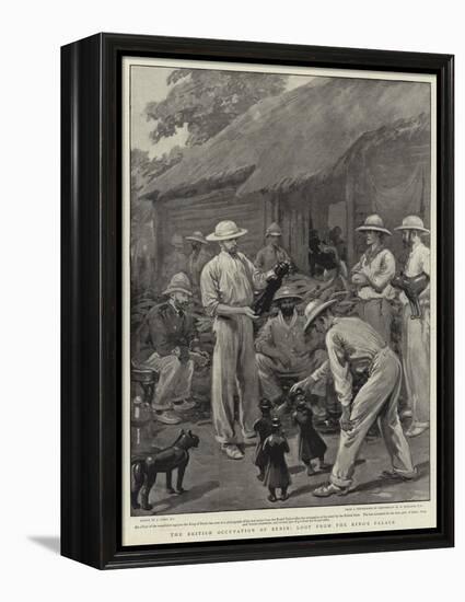 The British Occupation of Benin, Loot from the King's Palace-Joseph Nash-Framed Premier Image Canvas