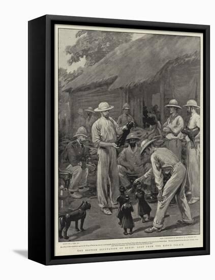 The British Occupation of Benin, Loot from the King's Palace-Joseph Nash-Framed Premier Image Canvas