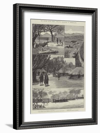 The British South Africa Company's Expedition to Mashonaland-null-Framed Giclee Print