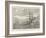 The British Squadron Cruising in Mozambique Channel under Rear-Admiral Sir E R Fremantle-null-Framed Giclee Print