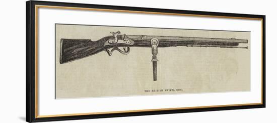 The British Swivel Gun-null-Framed Giclee Print
