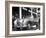 The British Triumph Roadster at the Paris Auto Show-Gordon Parks-Framed Photographic Print