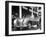 The British Triumph Roadster at the Paris Auto Show-Gordon Parks-Framed Photographic Print