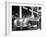 The British Triumph Roadster at the Paris Auto Show-Gordon Parks-Framed Photographic Print