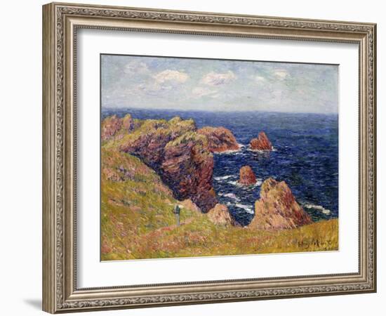 The Brittany Coast-null-Framed Giclee Print