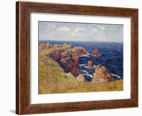 The Brittany Coast-null-Framed Giclee Print