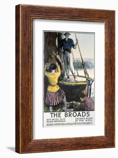 The Broads-null-Framed Art Print