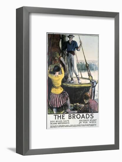 The Broads-null-Framed Art Print