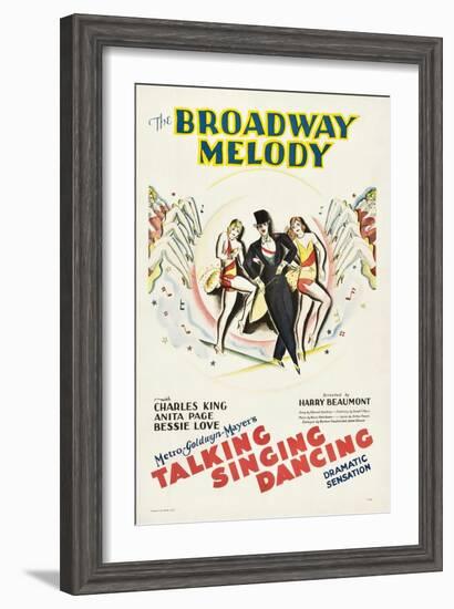 The Broadway Melody, Directed by Harry Beaumont, 1929-null-Framed Giclee Print