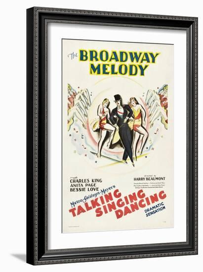 The Broadway Melody, Directed by Harry Beaumont, 1929-null-Framed Giclee Print