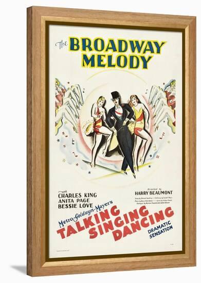The Broadway Melody, Directed by Harry Beaumont, 1929-null-Framed Premier Image Canvas