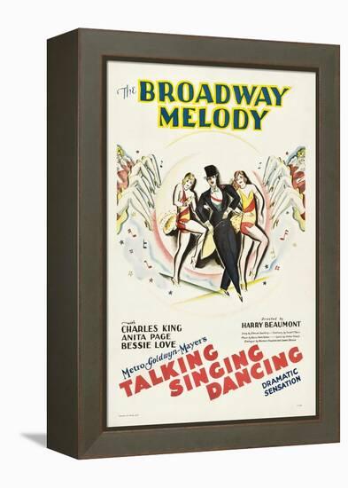 The Broadway Melody, Directed by Harry Beaumont, 1929-null-Framed Premier Image Canvas