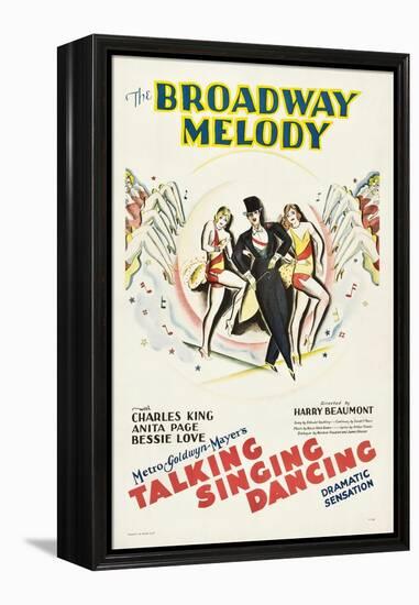 The Broadway Melody, Directed by Harry Beaumont, 1929-null-Framed Premier Image Canvas