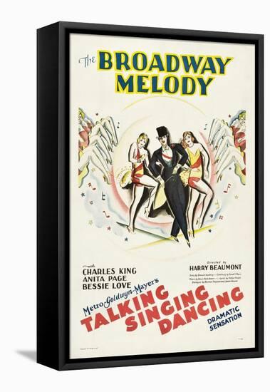 The Broadway Melody, Directed by Harry Beaumont, 1929-null-Framed Premier Image Canvas