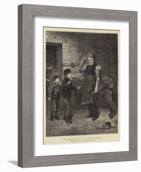 The Broken Hoop-Robert Barnes-Framed Giclee Print