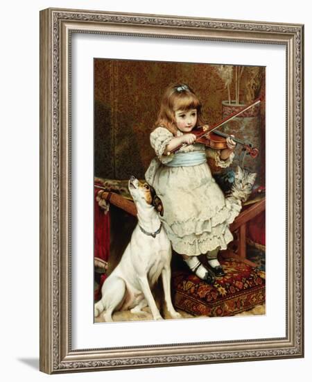 The Broken String-Charles Burton Barber-Framed Giclee Print