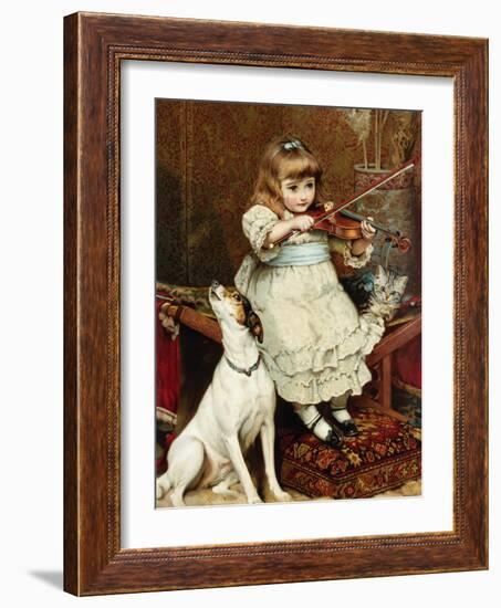 The Broken String-Charles Burton Barber-Framed Giclee Print