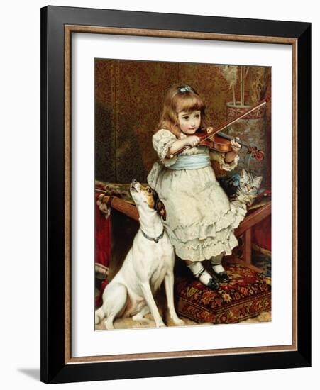 The Broken String-Charles Burton Barber-Framed Giclee Print