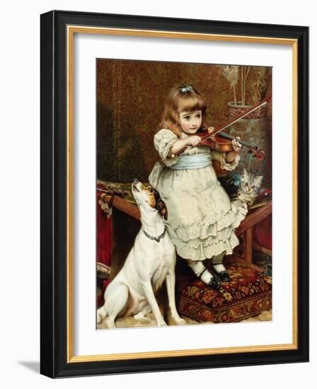 The Broken String-Charles Burton Barber-Framed Giclee Print